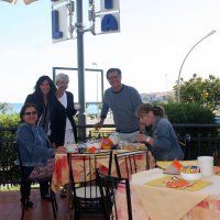 Foto Villa Gaia Hotel Cefalù ospiti a colazione